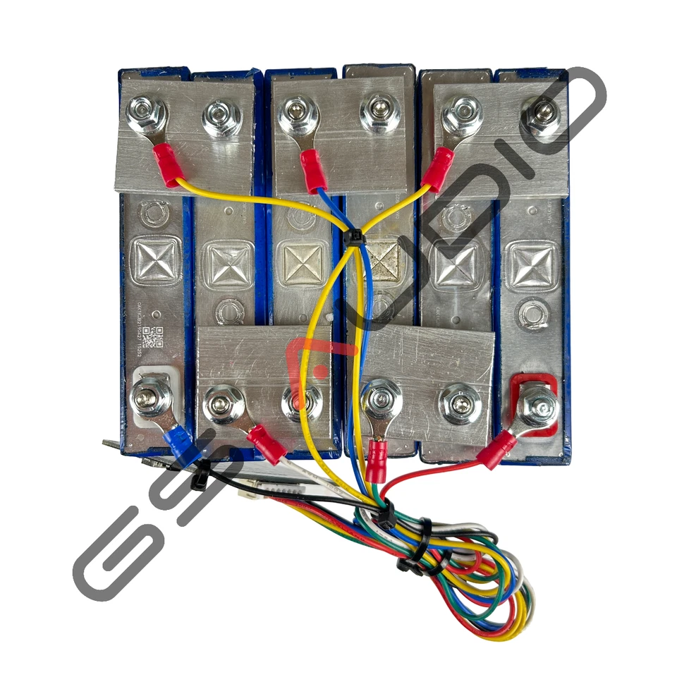 BATTERIA 20A - GS AUDIO 12*13.5 H11cm - 6 CELLE LTO - 14.4V + BMS E BARRE - Imagen 3 de 4