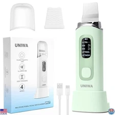 UNIWA Skin Scrubber Face Spatula, Skin Scrubber Pore Cleaner Blackhead Remover