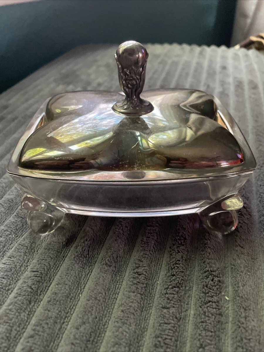 International Silver Antique US Sterling Silver Dishes & Coasters