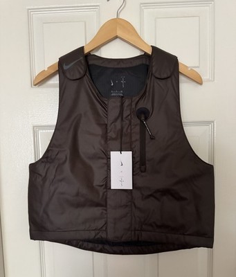 Nike Men s Small x Travis Scott Cactus Jack NRG BH Vest Velvet Brown DM1277-220