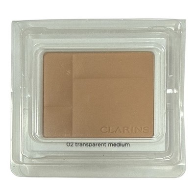 Clarins Pressed Powder (02 Transparent Medium/1oz) Tester