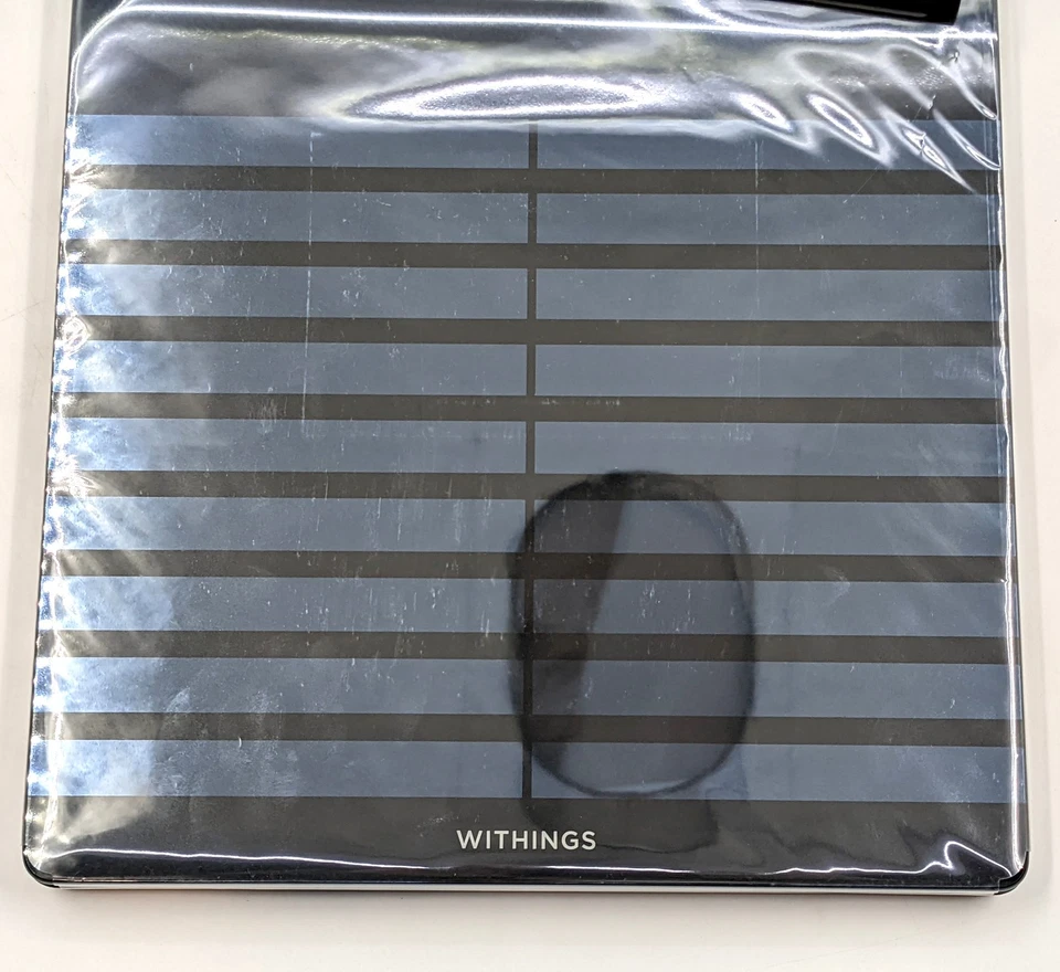 Escala de masa corporal Withings Body Scan negra Foto 3 de 4