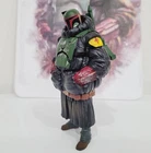 Rare BOBA FETT Puffy Jacket Figure ART TOY Resin Urban Hip Hop Artist SIGNED #99