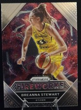 2021 Panini Prizm WNBA - Fireworks Breanna Stewart #16