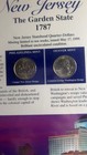 Georgia, Pennsylvania & New Jersey State Quarters Boards P & D Uncirculated 25C — photo 6