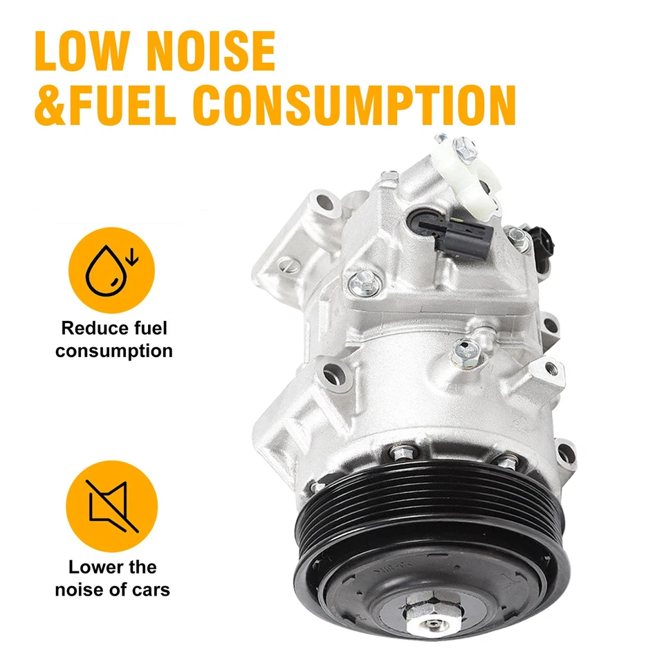 AC Compressor CO 11303C For 2009-2012 Toyota RAV4 2.5L 2012-2015 Camry - Image 2 of 4