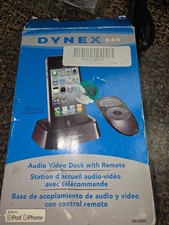 Dynex Docking Station with Remote for Apple iPod TM DX-IPDR3 5 in 1