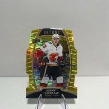 2019-20 Upper Deck Allure Yellow Taxi #49 Johnny Gaudreau Calgary Flames 