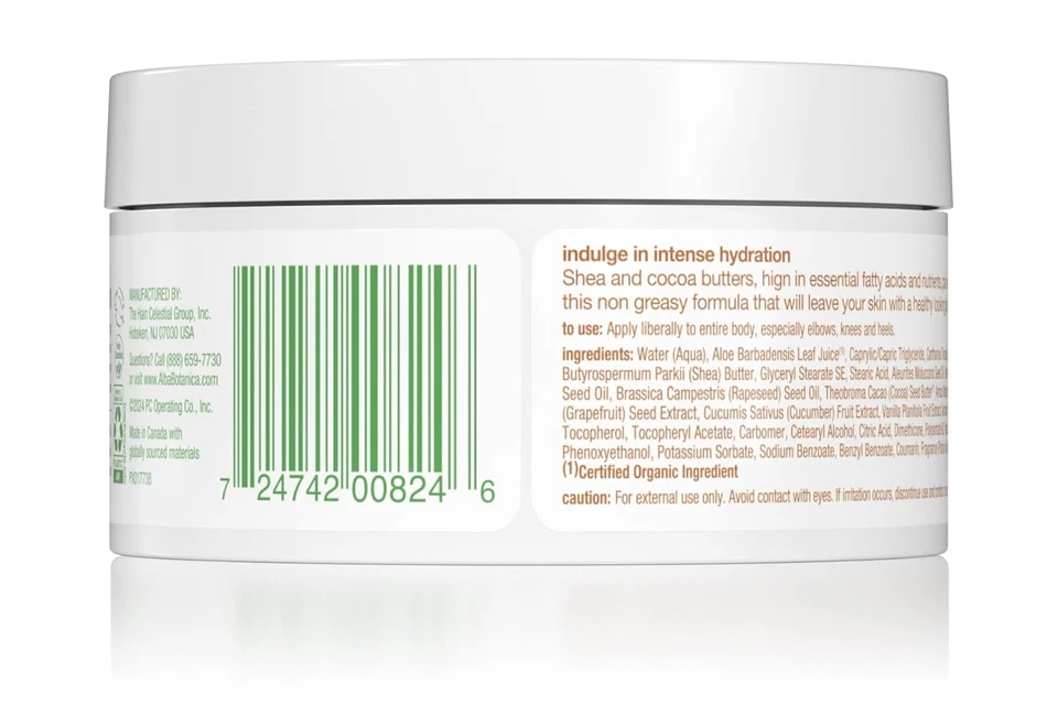 Alba Botanica Intense Hydration Whipped Body Butter, with Shea, Cocoa, and Kukui - Image 2 of 4
