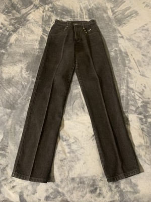 Vintage Black Rockies Rocky Mountain 26/3 Cowgirl Western Bareback Jeans