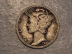 1925 D Mercury Dime (Scarcer, Slight Die Rotation, & Attractive)