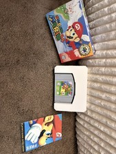 Super Mario 64 Video Game Nintendo 64 N64 In Original Box Authentic Vintage