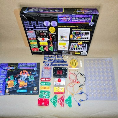 Elenco Snap Circuits Arcade Educational Electronics Kit 2022 STEM Toy SCA-200