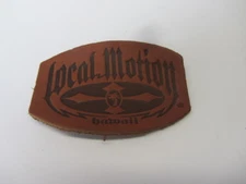 Vintage Local Motion Hawaii surf surfing LEATHER PATCH