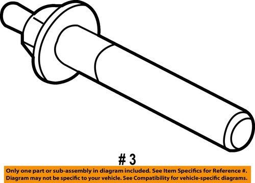 FORD OEM 11-14 F-150 3.5L-V6-Starter Bolt W714289S437 - Picture 2 of 2