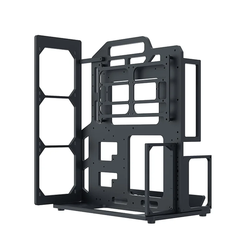 OCOCOO PC Case ATX M-ATX ITX Gaming PC Case Open Frame Customized DIY Aluminum - Bild 11 von 13