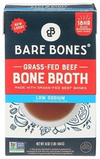 Bare Bones Low Sodium Classic Grass-Fed Beef ...