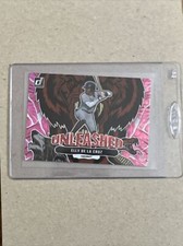 2023 Panini Donruss - Unleashed Pink Fireworks #U7 Elly De La Cruz (RC)
