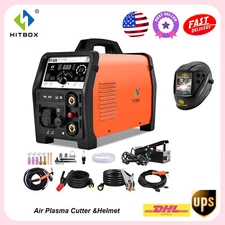 4 IN 1 Cutting Machine Cut/TIG/MMA Non-touch Pilot Arc Air Plasma Cutter &Helmet