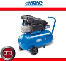 COMPRESSORE ARIA ABAC B20 24LT 2HP 8BAR 1500WATT LUBRIFICATO OLIO