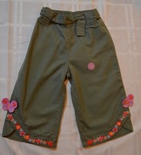 Gymboree LOVE IS IN THE AIR Tea Garden Olive Green Capris Pants NWT 4T 5T