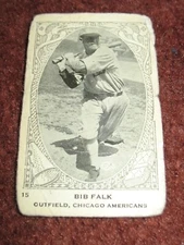 1922 NEILSON'S CHOCOLATE V61-1 ~#15 BIB FALK ~Chicago wHITE sOX