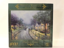 NIB Sealed Thomas Kinkade Pinter of Light Hometown Memories 1000 Jigsaw Puzzle