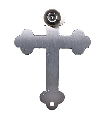 Polished Cross Bell Hanger With Bell Bolt & Ring Fits All Motorcycles Harley    