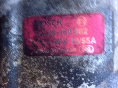 Alternator Bosch 120469982 DAF Man MERCEDES for sale online | eBay 