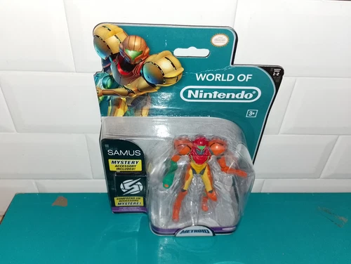 Figurine articulée world of nintendo jakks pacific metroid samus