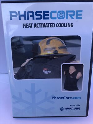 Phase Core: Heat Activated Cooling Vest (DVD) First Line Technology *[BRAND NEW]