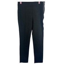 Everlane gray skinny leg dress pants zip side womens size 10