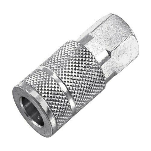 Forney Steel Air Coupler 3/8 in. Female 1 X 1/4 in. 2 1 pc - Picture 1 of 1