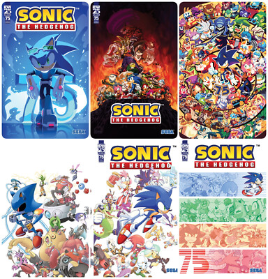 SONIC THE HEDGEHOG #75 **COVER SELECT** REGS & [1:10][1:25] PRE-SALE 12/18/2024
