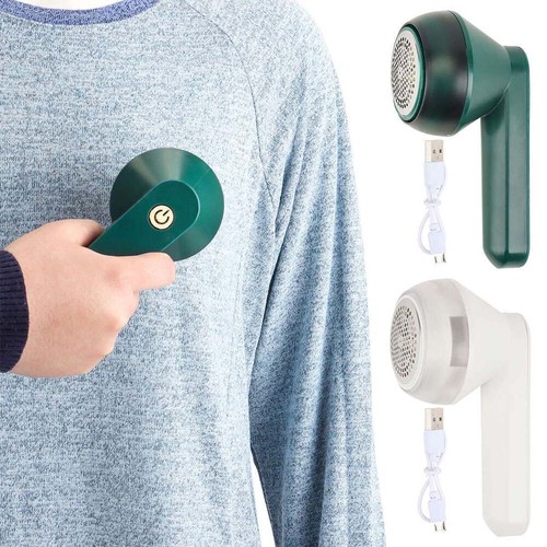 Afeitadora de tela eléctrica removedor de pelusa limpiador de ropa USB recargable difusor - Imagen 3 de 25
