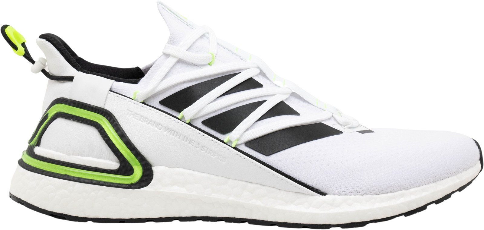 adidas UltraBoost 20 Lab White Signal Green for Sale | Authenticity  Guaranteed | eBay