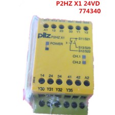 1pcs PILZ 774340 P2HZ X1 24VDC 3N/O 1N/C Safety Relay Module
