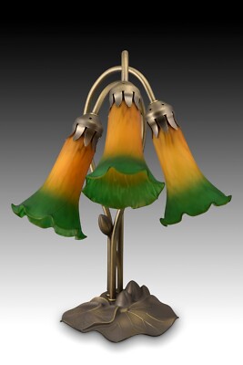 Desk or table lamp. After Art Noueau models.