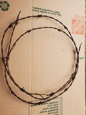 100 Year Old Barbed Wire - Great patina -CUT TO ORDER - 1/ft Have more in March
