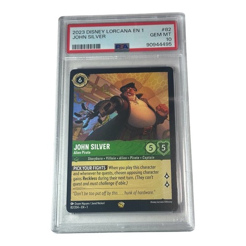 John Silver - Alien Pirate graded PSA 10 for sale on eBay