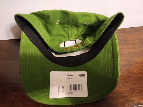 CARHARTT Odessa Force Arborvitae Green Strap Back Adjustable AH0289 One Size Cap - Picture 3 of 3