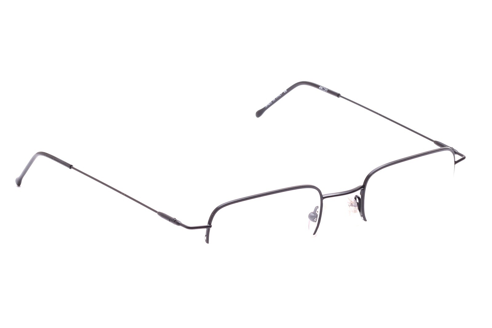 Брилле Фассунг Металл Халбранд Шварц Дамен Херрен Эккиг Шлихт Италия 17590₽
