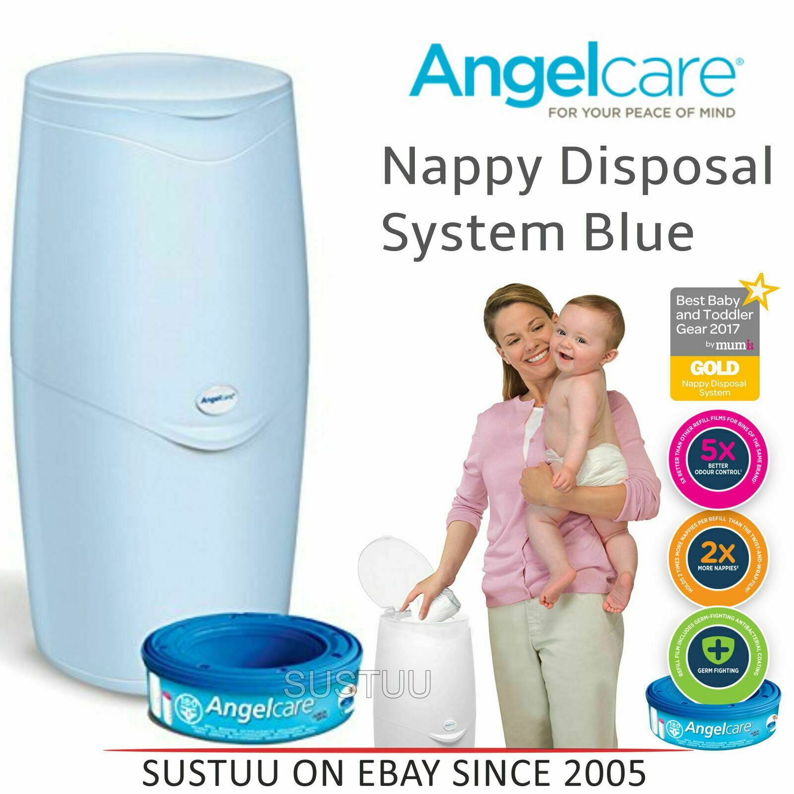 angelcare nappy disposal system