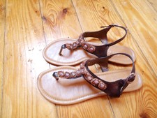 Sandalen Zehentrenner Gr. 40