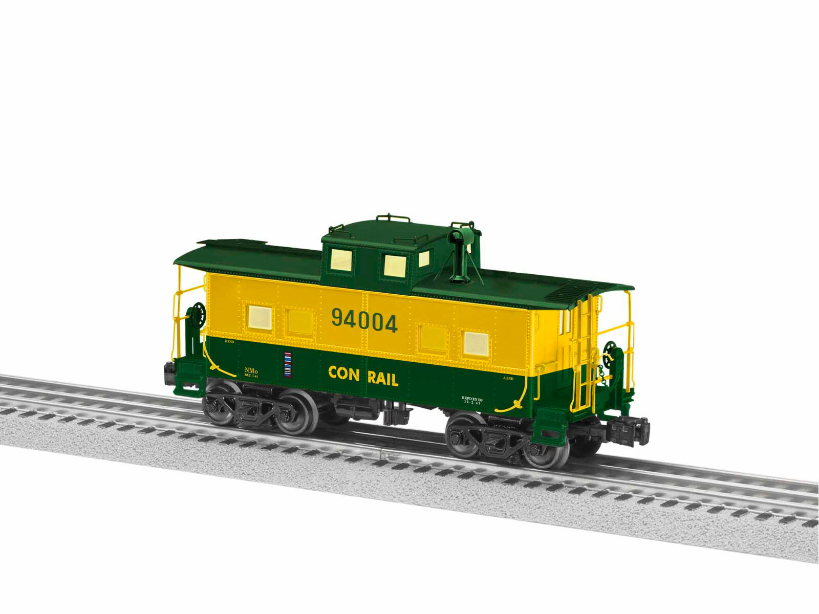 LIONEL 1926840 CONRAIL READING PATCH NORTHEASTERN CABOOSE O GAUGE TRAIN ...