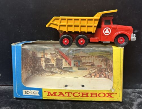 CAMIÓN VOLQUETE MATCHBOX KINGSIZE #K-19 SCAMMELL, MODELO CASI COMO NUEVO/BUENA CAJA DE VENTANA - Imagen 2 de 11