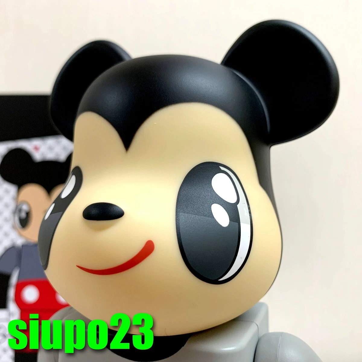 Medicom 400% + 100% Bearbrick ~ Javier Calleja Be@rbrick Disney Mickey Mouse Ver