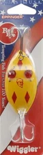 Eppinger 8817 Wiggler, Yellow Red/Diamonds,Baits & Lures