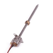 2 phase 4 wire Stepping Motor 5V Stepper Long lead screw Nut slider Micro 10mm