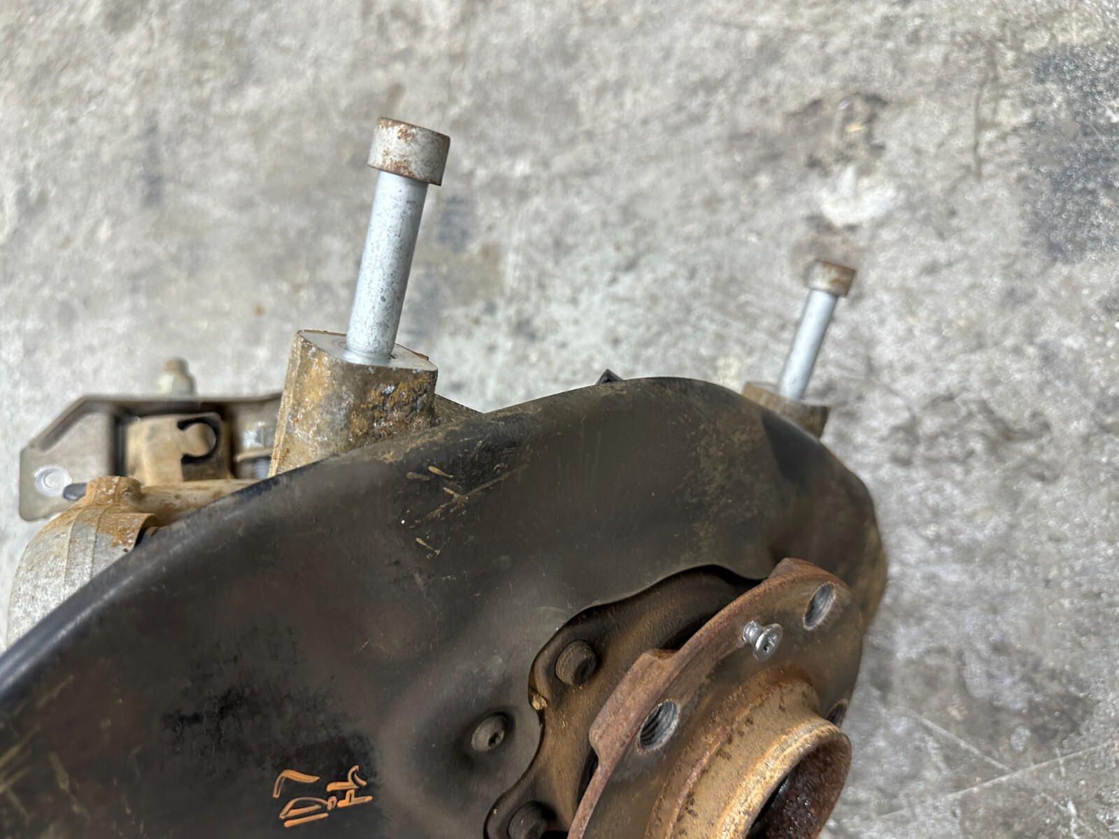 2014 AUDI R8 V10 OEM FRONT LEFT DRIVER SUSPENSION KNUCKLE CONTROL ARM